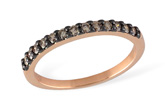 M186-04999: LDS WED RG .27 BROWN DIAS TW