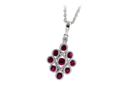 M186-93162: NECK .85 RUBY .87 TGW