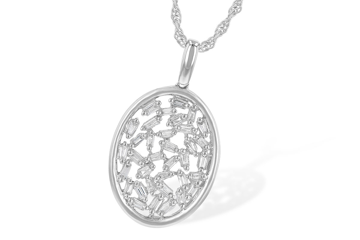 M190-59526: NECK .34 TW BAGUETTE DIAS
