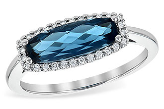 M190-59535: LDS RG 1.79 LONDON BLUE TOPAZ 1.90 TGW