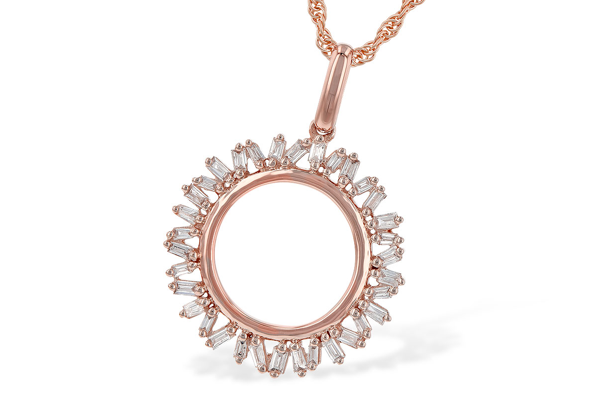 M190-60453: NECK .20 TW BAGUETTES