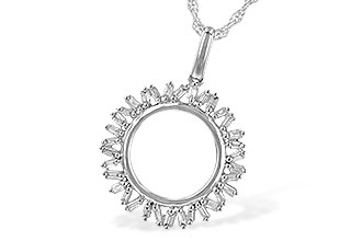 M190-60453: NECK .20 TW BAGUETTES