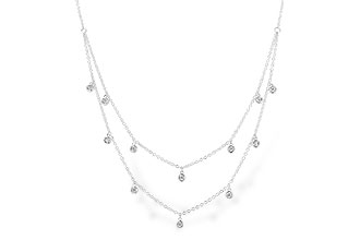 M274-19535: NECKLACE .22 TW (18 INCHES)