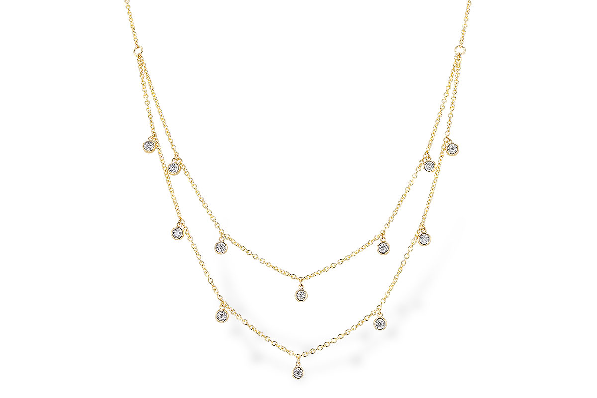 M274-19535: NECKLACE .22 TW (18 INCHES)