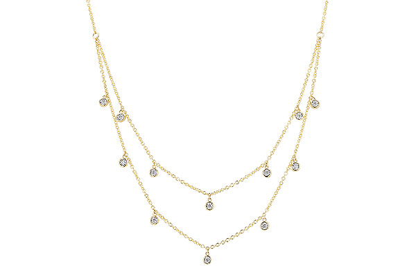 M274-19535: NECKLACE .22 TW (18 INCHES)