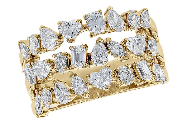 M274-21326: LDS DIA WED RG 2.00 TW FANCY CUT DIAS