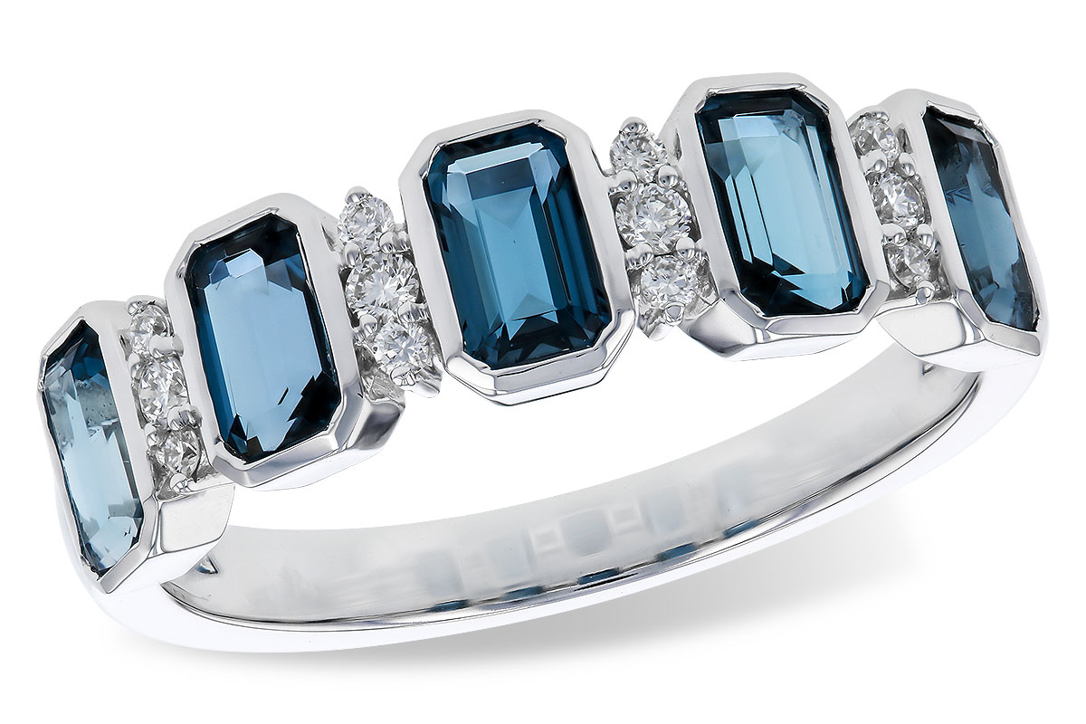 M275-12217: LDS RG 1.46 TW LONDON BLUE TOPAZ 1.58 TGW