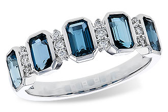 M275-12217: LDS RG 1.46 TW LONDON BLUE TOPAZ 1.58 TGW