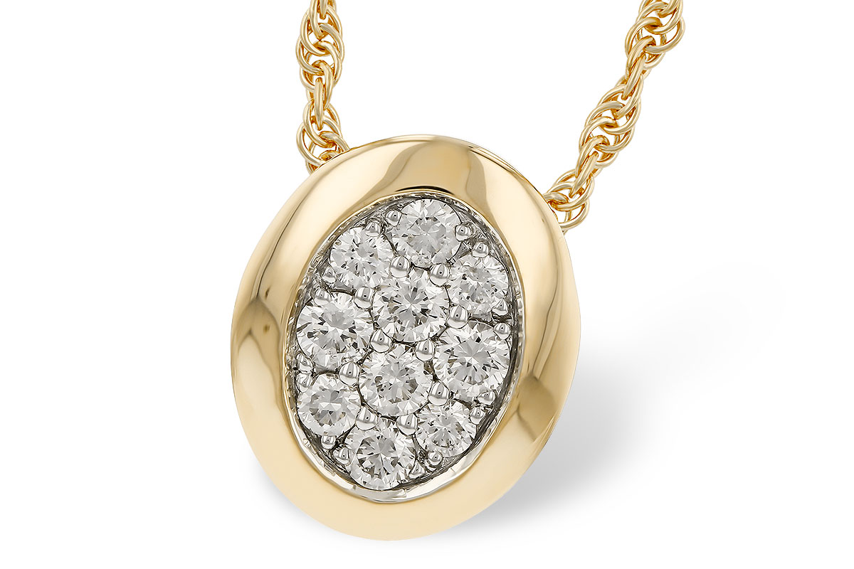M275-15835: NECKLACE .25 TW