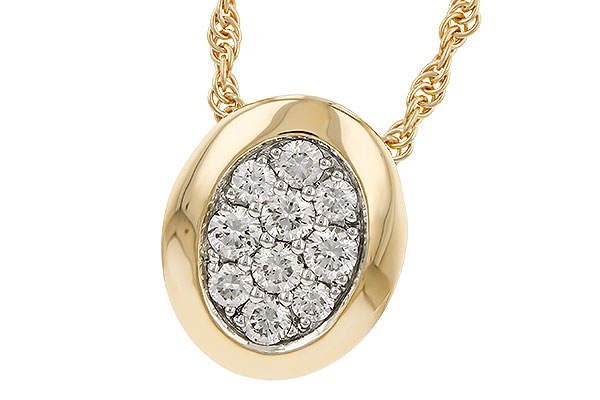 M275-15835: NECKLACE .25 TW