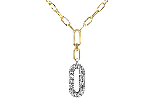 M275-16762: NECKLACE .96 TW (18")