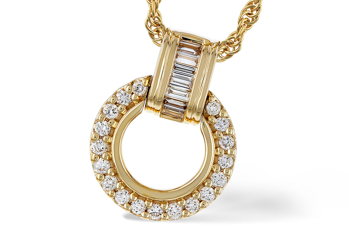 M275-17726: NECKLACE .12 BAG .33 TW