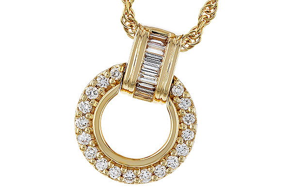 M275-17726: NECKLACE .12 BAG .33 TW