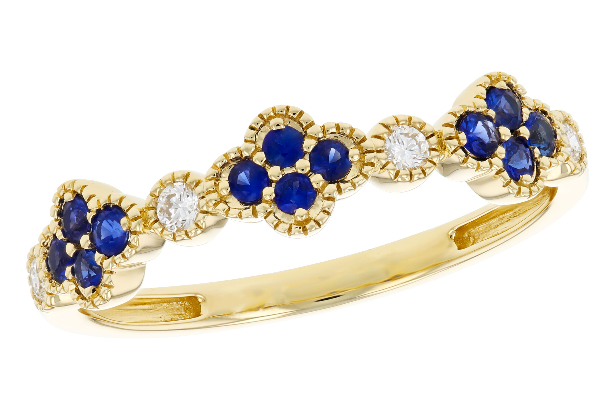 M276-03117: LDS WED RG .23 TW SAPPHIRE .31 TGW