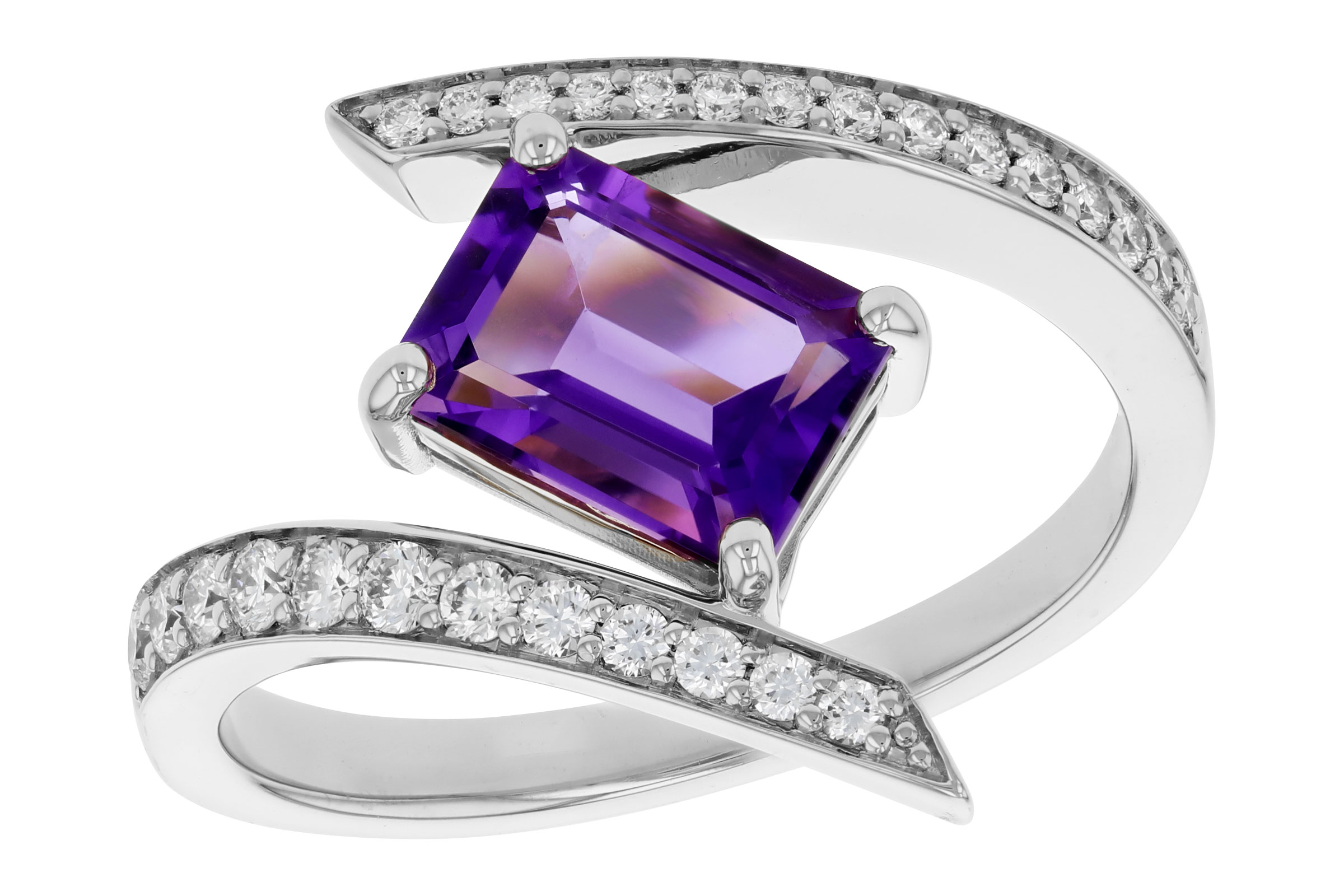 M276-03153: LDS RG 1.36 AMETHYST 1.63 TGW (8x6MM AMY)